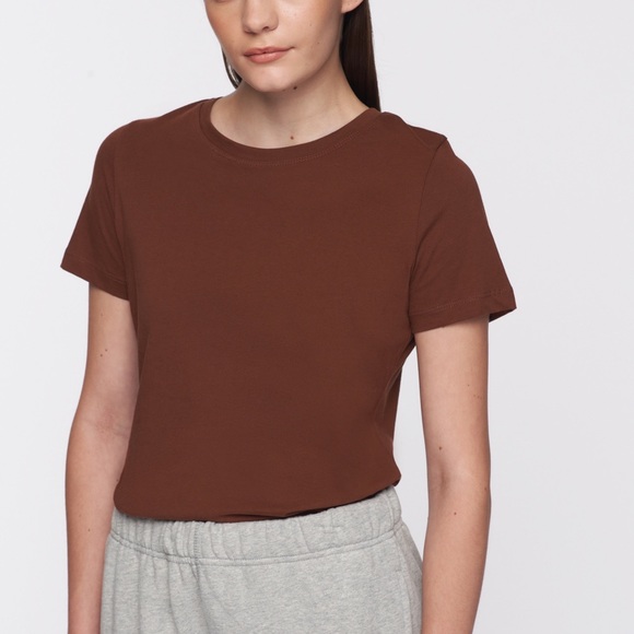 KOTN essential short sleeve crew t-shirt - dusty rose - Picture 6 of 7